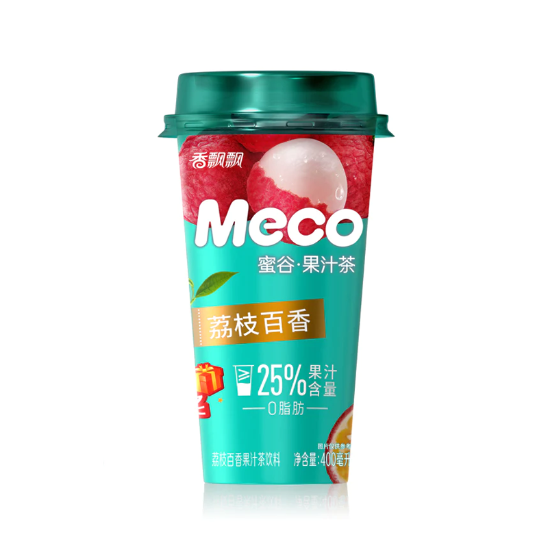 XPP · Meco - Lychee & Passion Fruit Tea（400ml）