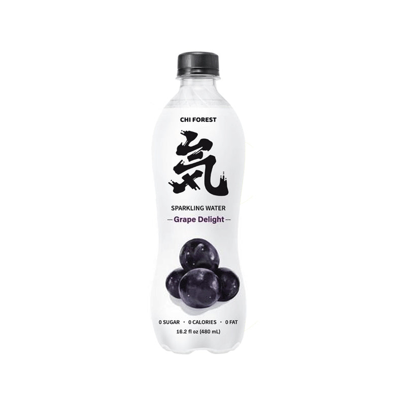 Chi Forest · 0 Kcal Sparkling Water - Grape Flavor（480ml）