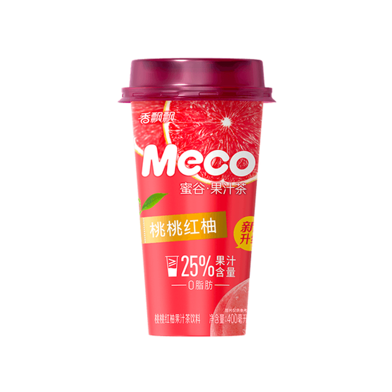 XPP · Meco - Peach & Red Pomelo Tea（400ml）