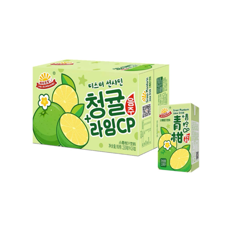 Mr Sunshine · Green Manderian Juice Drink（Case）