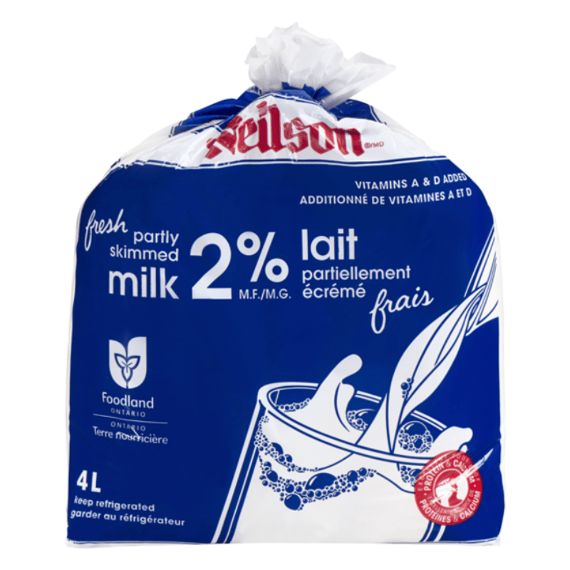 Neilson · Fresh Partly Skimmed Milk -  2% (4L)