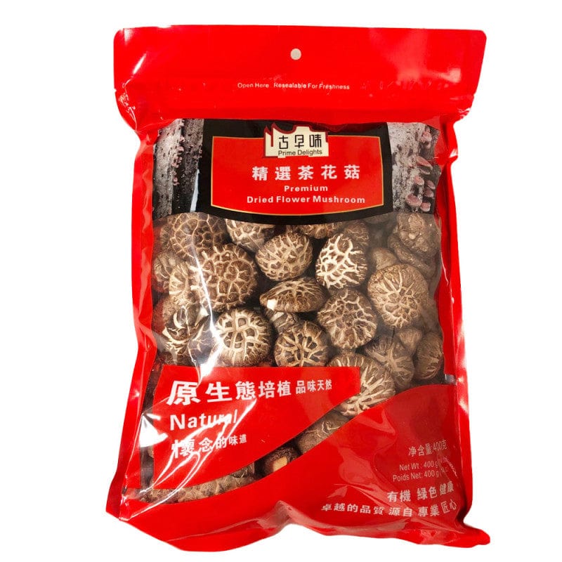 PD · Premium Dried Tea Tree Flower Mushroom（400g）