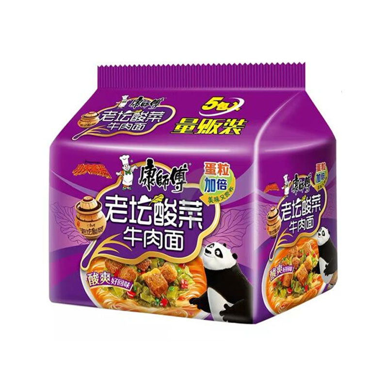 Master Kong · Instant Noodle - Beef with Pickled Vegetable Flavor（585g）