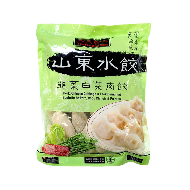 TTDS · Shan Dong Dumplings - Pork, Chinese Cabbage & Leek（800g）