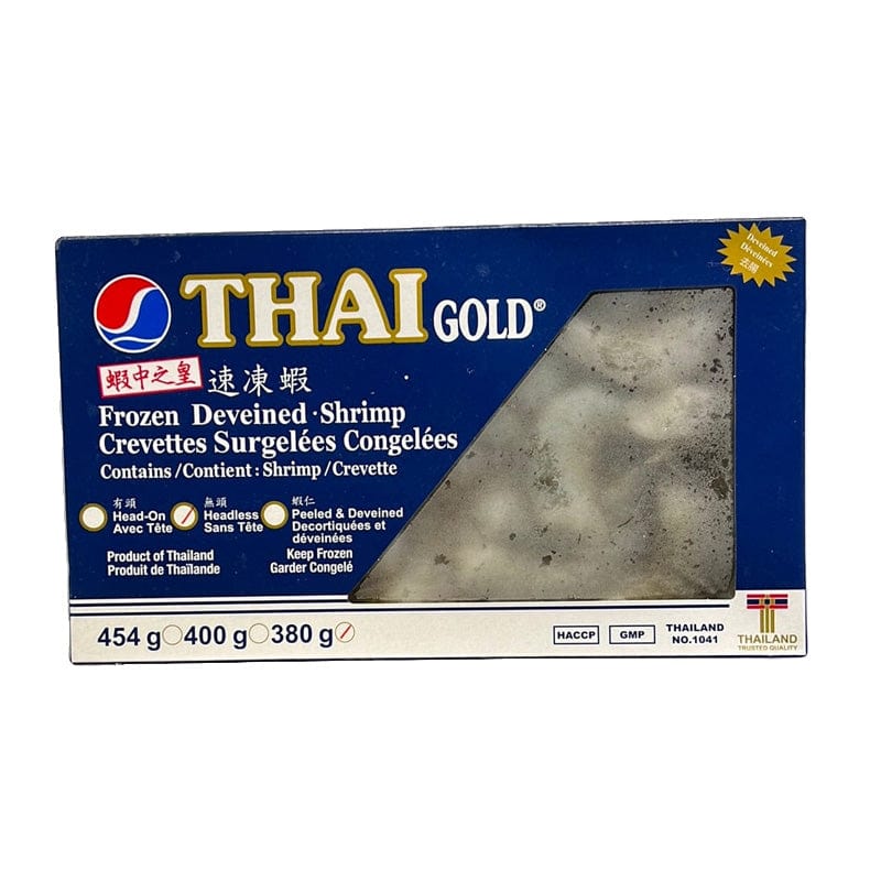 Thai Gold · Frozen Headless Shrimp - 21/25（380g）