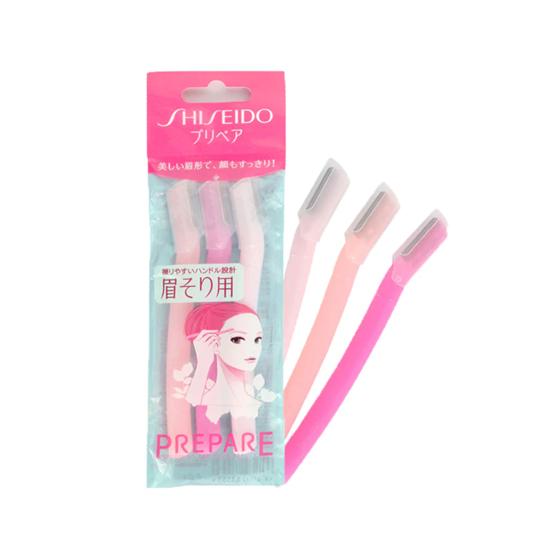 Shiseido · Prepare Eyebrow Razor（3pcs）