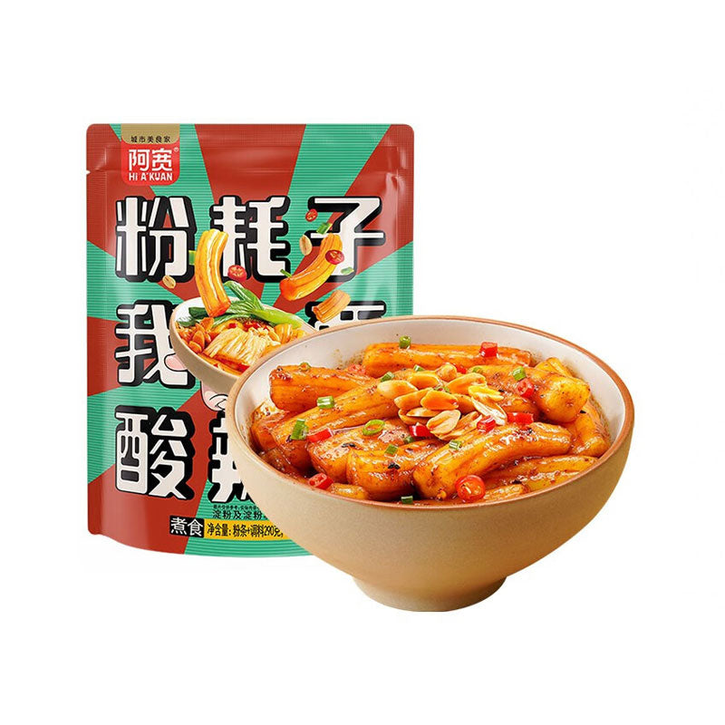 AKuan · Thick Potato Noodle -  Hot & Sour Flavor（290g）