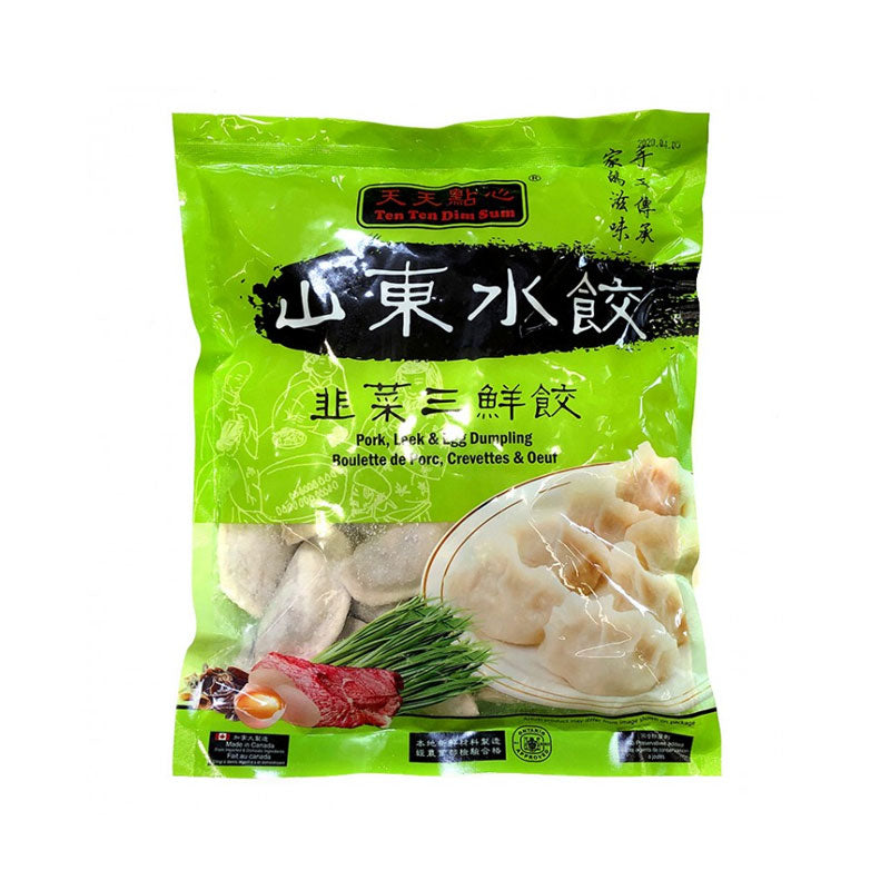 TTDS · Shan Dong Dumplings - Pork, Leek & Egg（800g）
