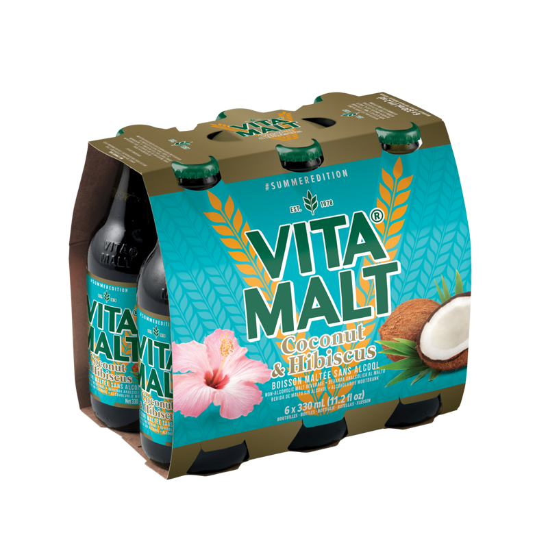 Vita Malt · Non Acholic Beer - Coconut & Hibiscus