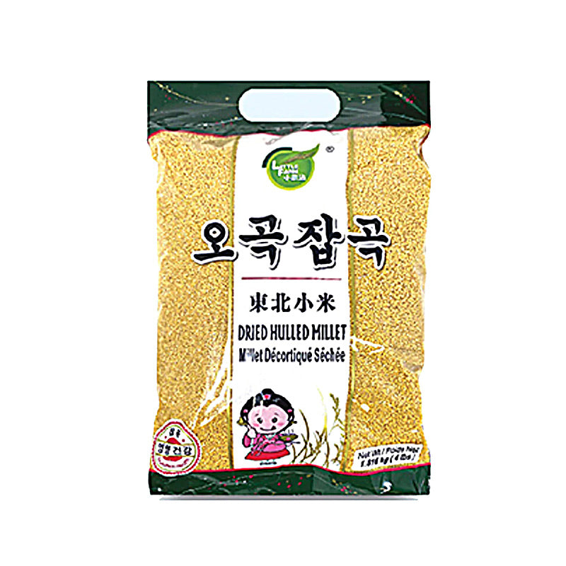 LIttle Farm · Dried Hulled Millet（4lbs）