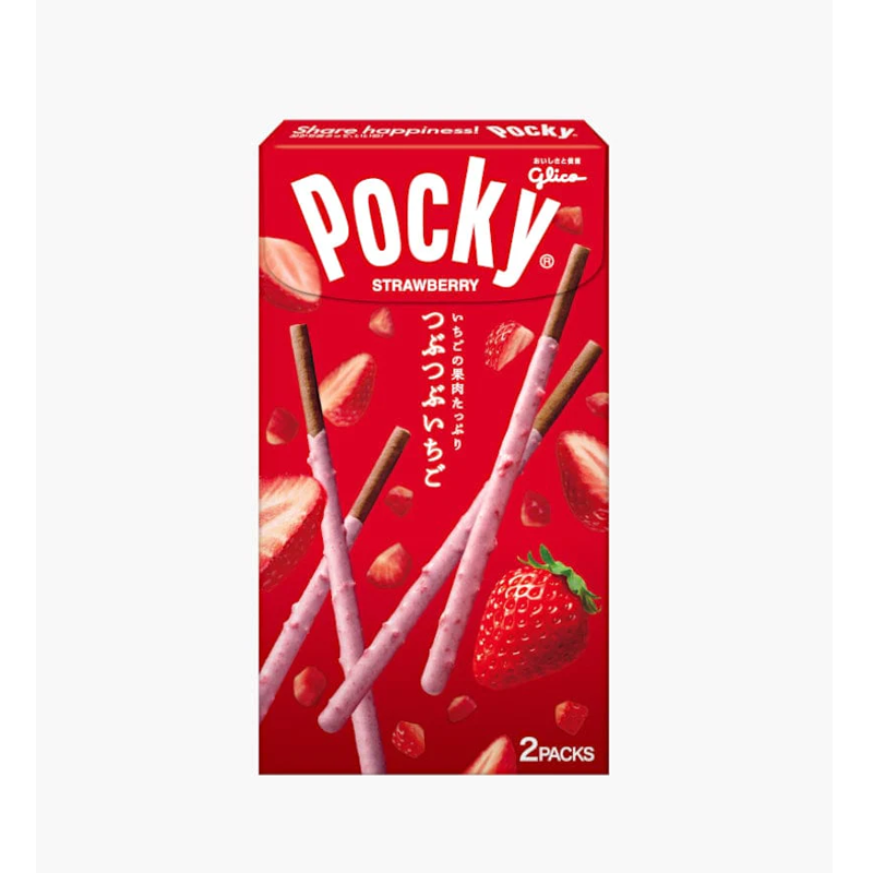 Glico · Pocky Biscuits Stick - Strawberry Crush Flavor