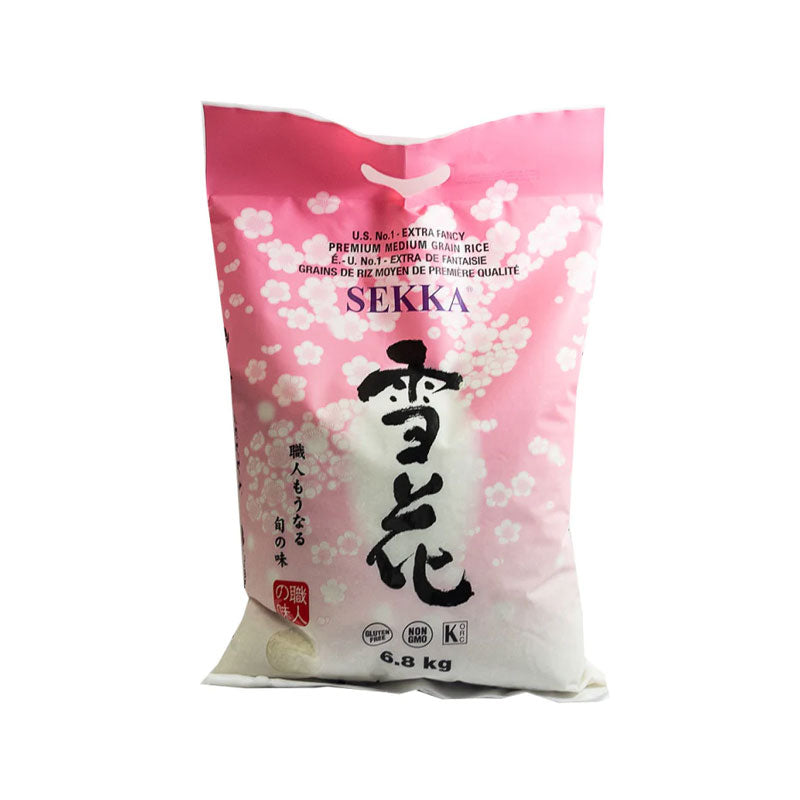 Sekka · Medium Grain Rice（6.8kg）
