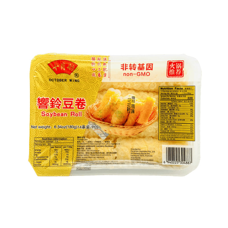 October Wing · Soybean Curd Roll（180g）
