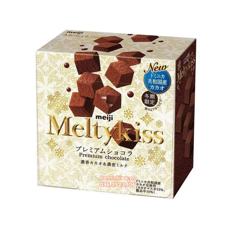 Meiji · Meltykiss Chocolate - Premium Chocolate Flavor（52g）