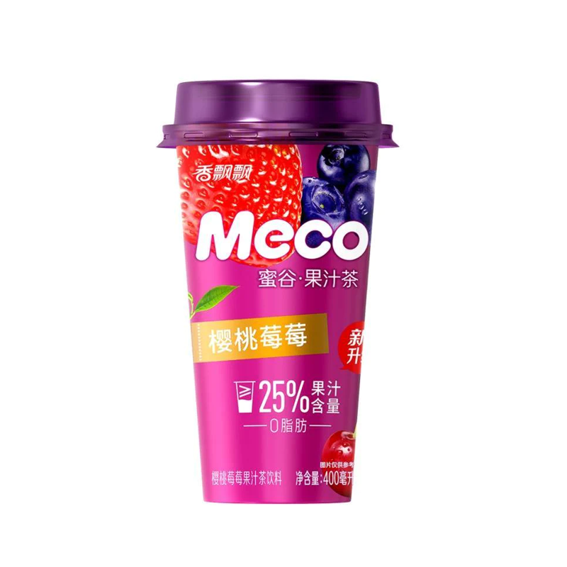 XPP · Meco - Cherry Berry Fruit Tea（400ml）