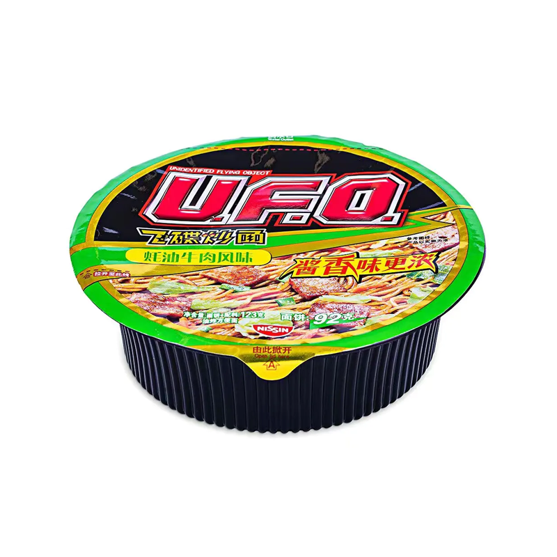 Nissin · UFO Fried Noodle - Oyster Beef Flavor（123g）