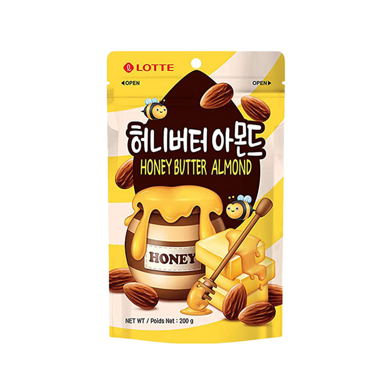 Lotte · Honey Butter Almond（200g）