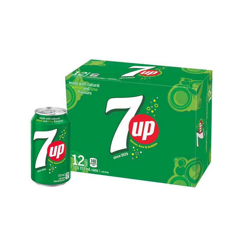 Pepsi · 12 Cans - 7 Up（Case）
