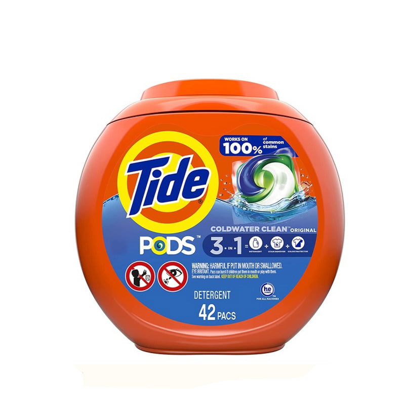Tide · Colder Water Clean Laundry Pods - 3 in1 Original（42cts）