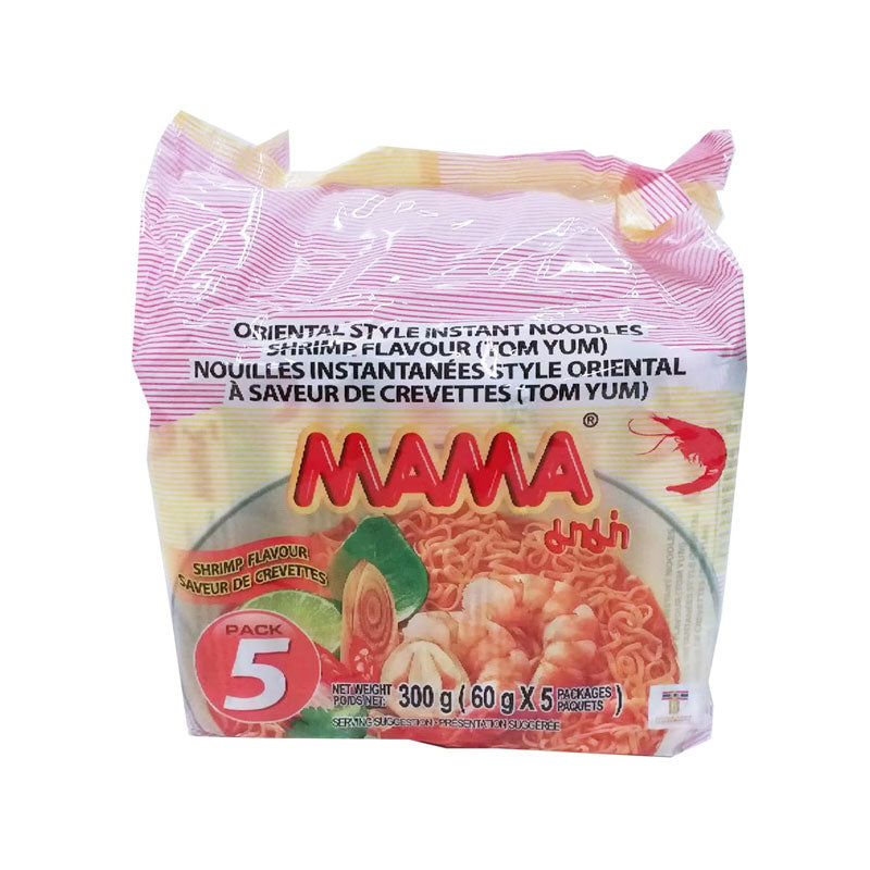 Mama · Instant Noodle - Spicy & Sour Shrimp Flavor（300g）