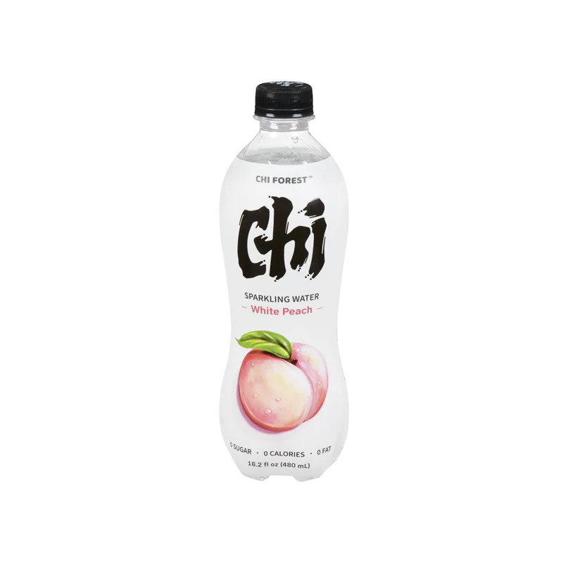 Chi Forest · 0 Kcal Sparkling Water - Peach Flavor（480ml）