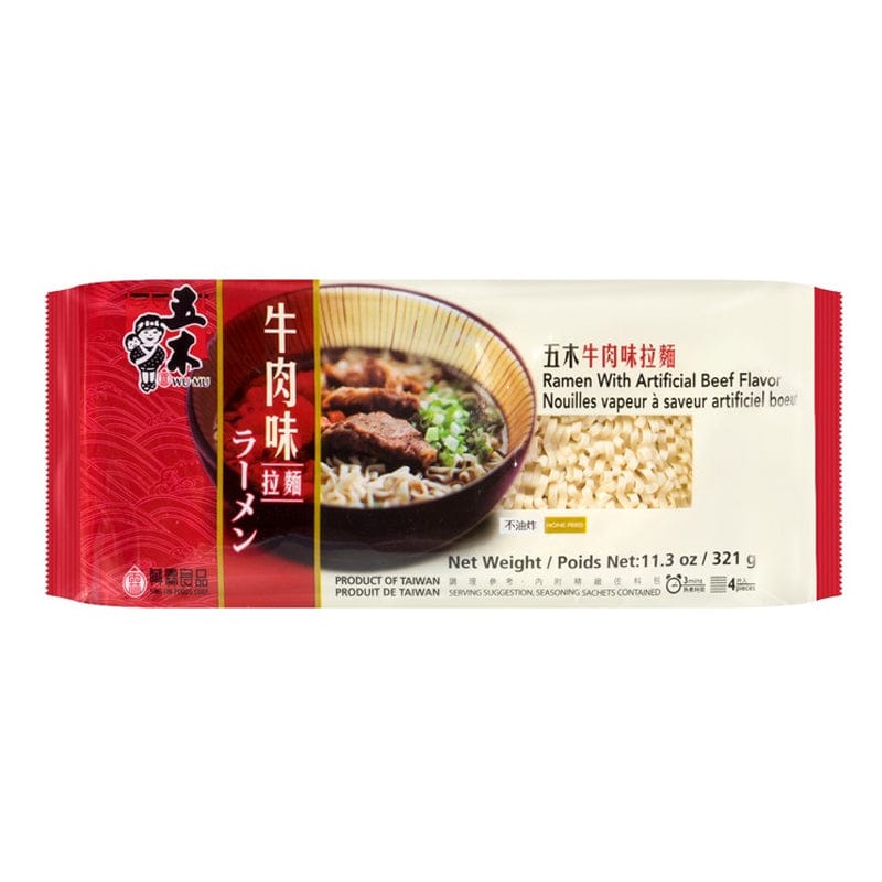 Wu Mu · Ramen with Artificial Beef Flavor（321g）