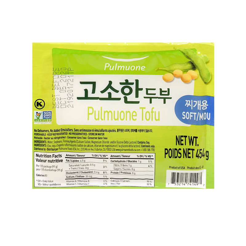 Pulmuone · Soft Tofu（454g）