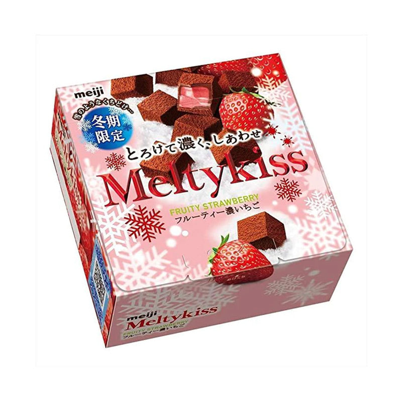 Meiji · Meltykiss Chocolate - Strawberry Flavor（52g）