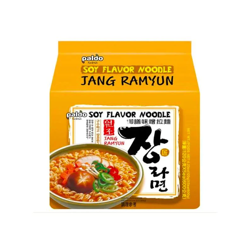Paldo ·  Jang Ramyum（Soy Flavor Noodle）（600g）