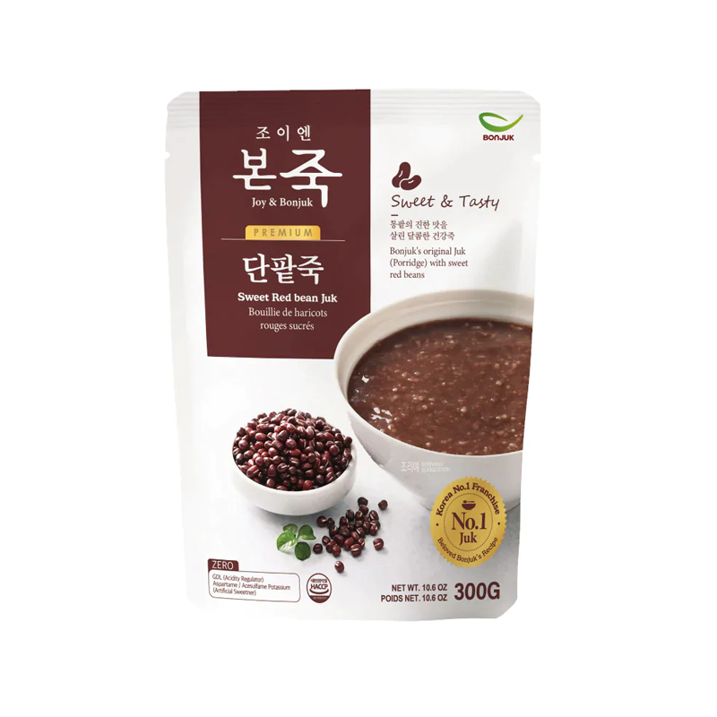 Bonjook · Sweet Red Bean Porridge In Pl.Bag（300g）