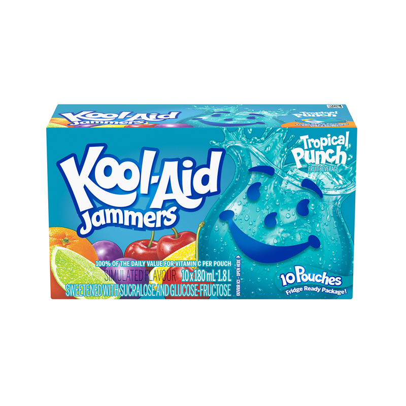 Kool-Aid · Jammers - Tropical Punch Flavor