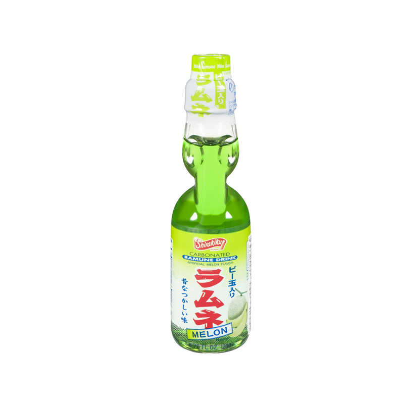 Shirakiku · Carbonated Ramune Drink - Melon Flavor（200ml）