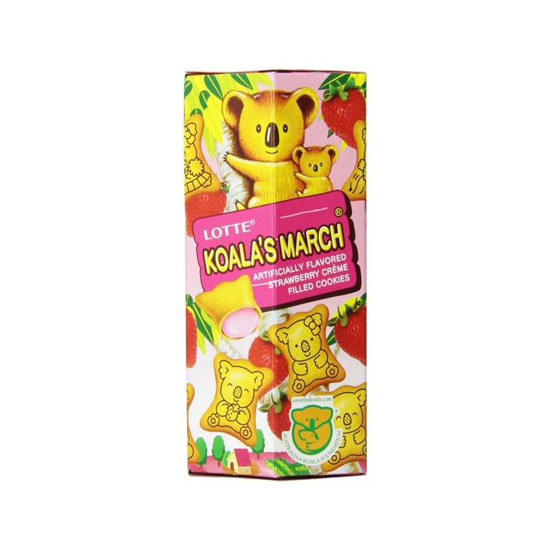 Lotte · Koala's March Biscuits Fourie's - Strawberry Filling
