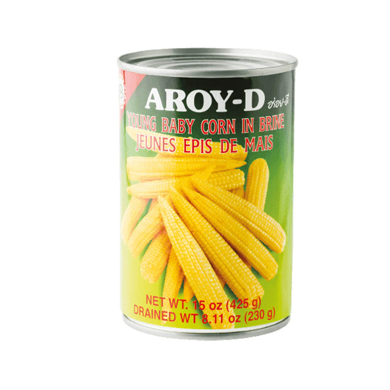 Aroy-D · Young Baby Corn in Brine - Whole（425g）