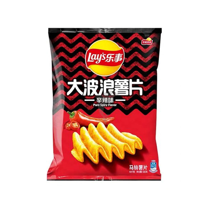Lay’s · Big Wave Potato Chips - Spicy Flavor（70g）