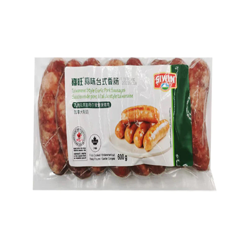 Xi Wang · Taiwanese Style Garlic Pork Sausage（600g）