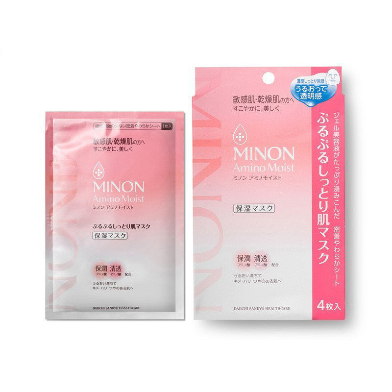 Minon · Amino Moisturizing Facial Mask（Pack）