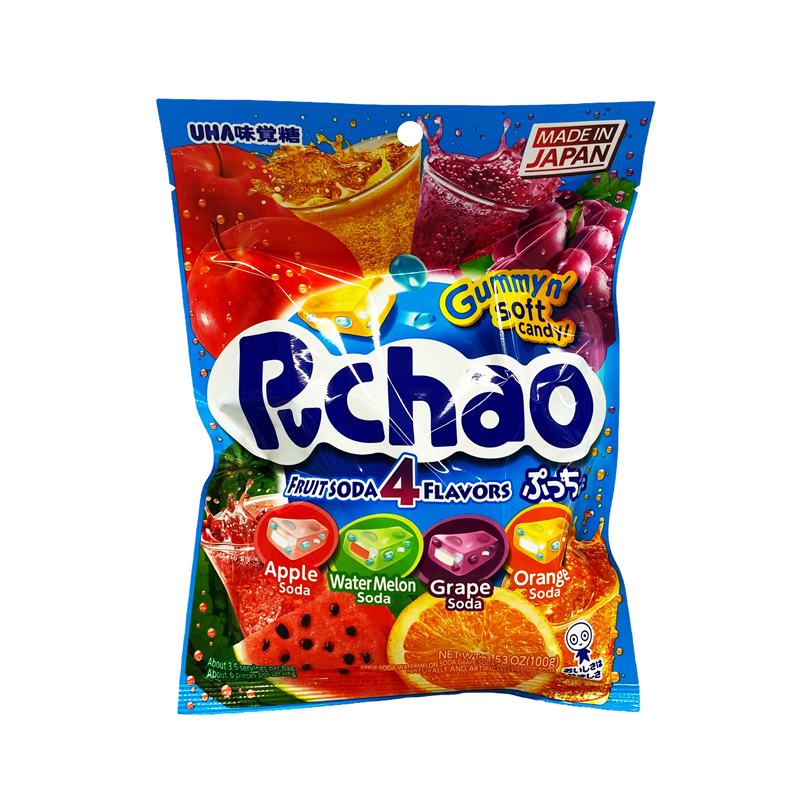 UHA · Puchao Gummy Soft Candy - Fruit Mix