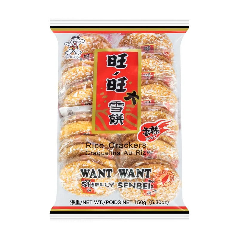 WW · Spicy Shelly Rice Cracker（122g）