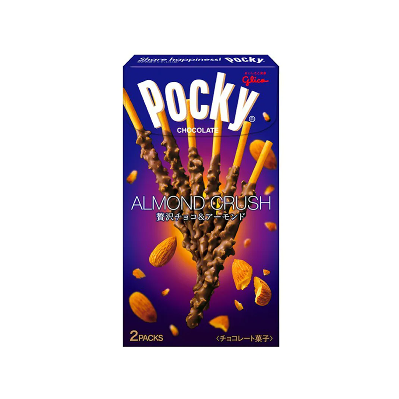 Glico · Pocky Biscuits Stick - Almond Crush Flavor（70g）