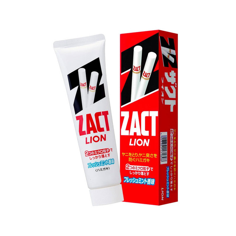 Lion · Zact Smoker Toothpaste Stain Fighter（150g）