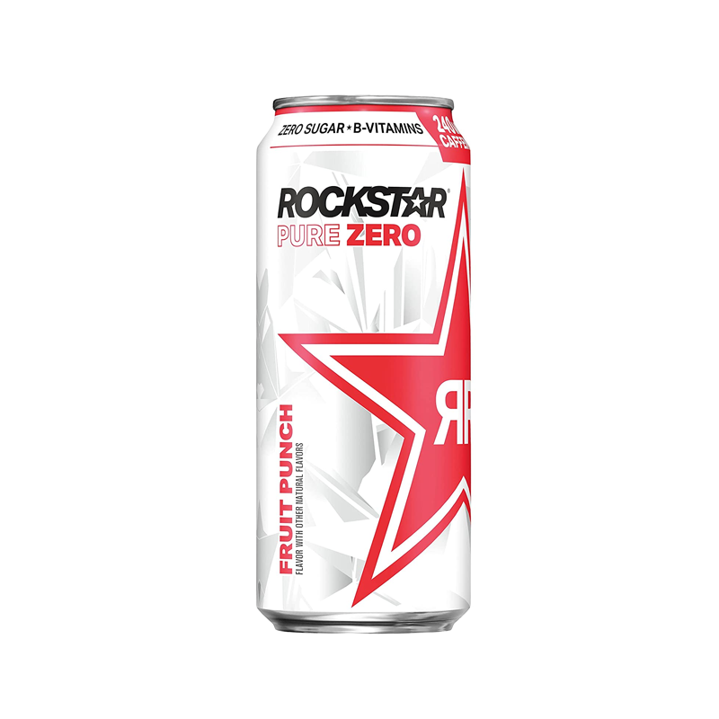 Rockstar · Pure Zero Energy Drink - Fruit Punch