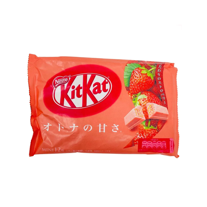 KitKat · Mini Chocolate - Strawberry Flavor（124.3g）