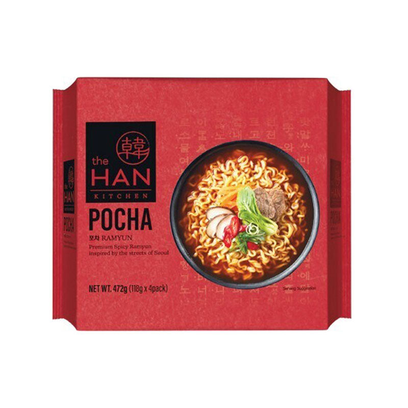 The Han Kitchen · Pocha Premium Spicy Ramyun（472g）
