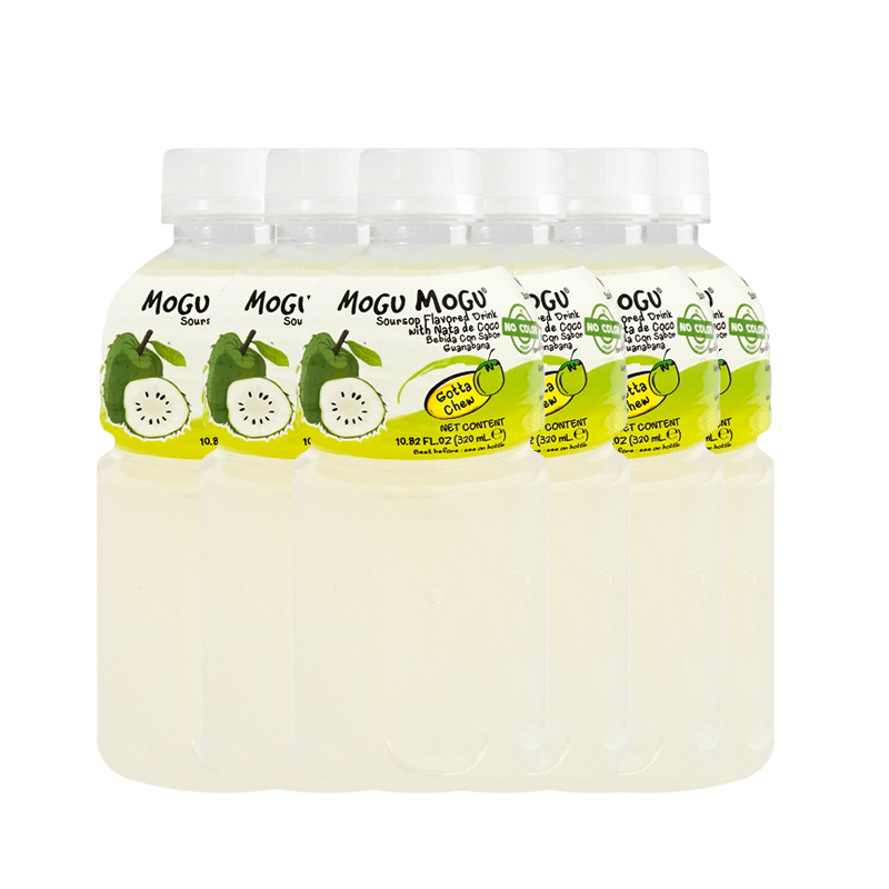 Mogu Mogu · Nata de coco Drink - Soursop Flavor（Pack）