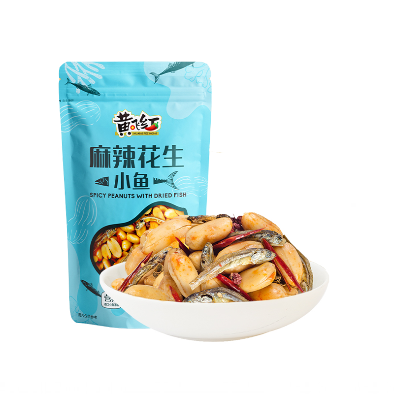 HFH · Spicy Peanuts with Fish（98g）